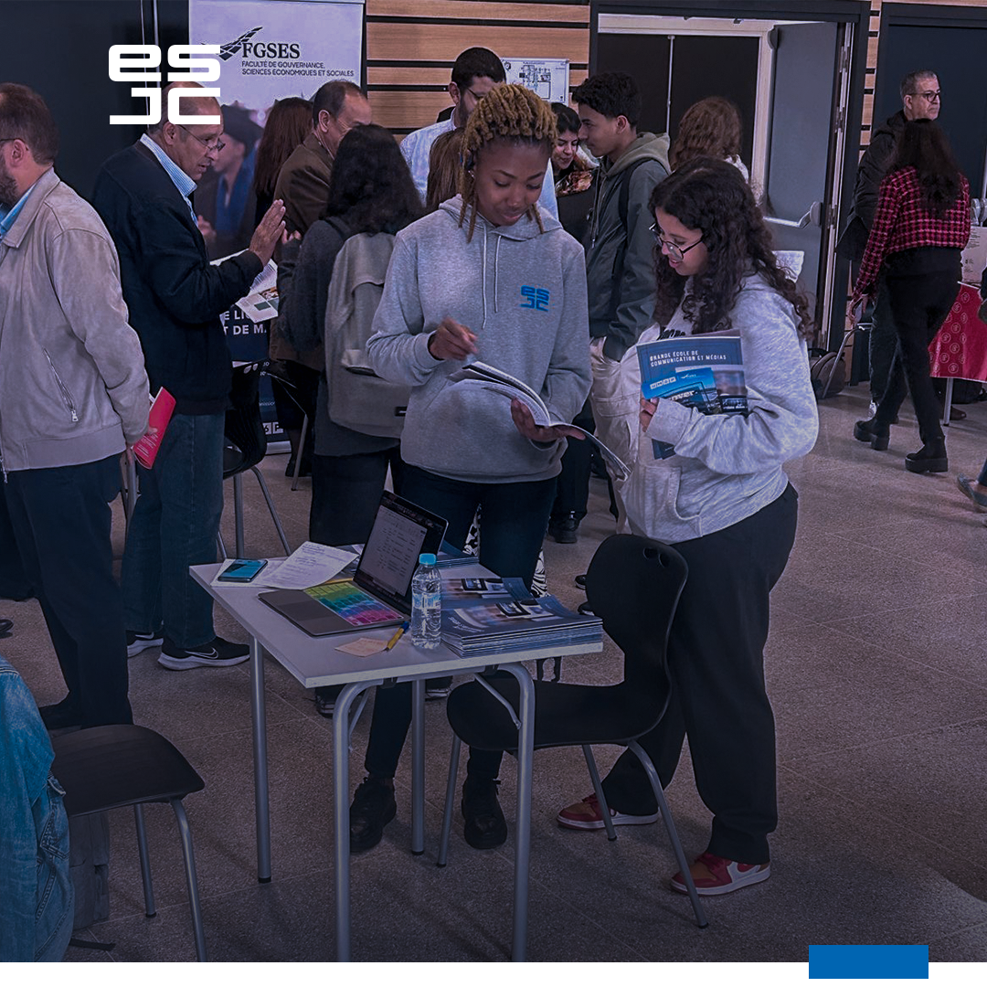 escjc-mec4 L’ESJC présente au forum des études supérieures du Lycée Descartes à Rabat