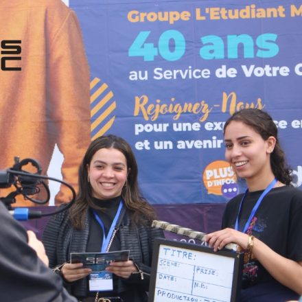 Les étudiants de l’ESJC couvrent la 33e édition du Forum International de l’Étudiant