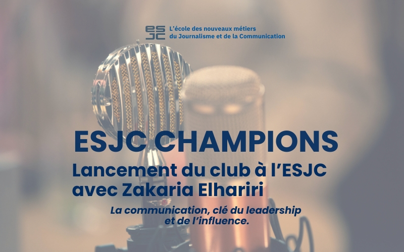 Photos - Articles Site Internet Le Club ESJC Champions voit le jour : à vos voix, prêts, parlez !