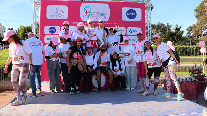 IMG_0978 Dar Zhor : la marche solidaire, pour promouvoir l’activité physique chez les personnes atteintes du cancer