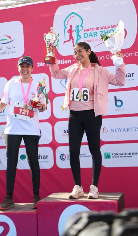 IMG_1150 Dar Zhor : la marche solidaire, pour promouvoir l’activité physique chez les personnes atteintes du cancer