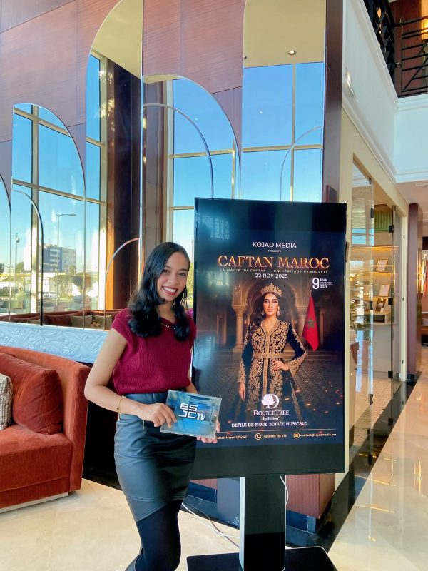 Vidéo caftan Maroc(1) Les étudiants de l’ESJC couvrent la 9ᵉ édition du Festival Caftan Maroc