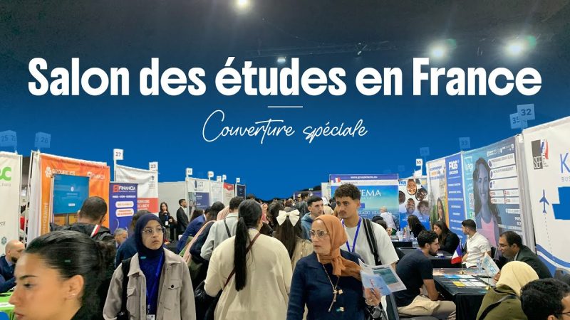 Brahim et Mika couvrent le Salon des Études en France quand nos étudiants enfilent la casquette de journalistes ! Brahim et Mika couvrent le Salon des Études en France : quand nos étudiants enfilent la casquette de journalistes !
