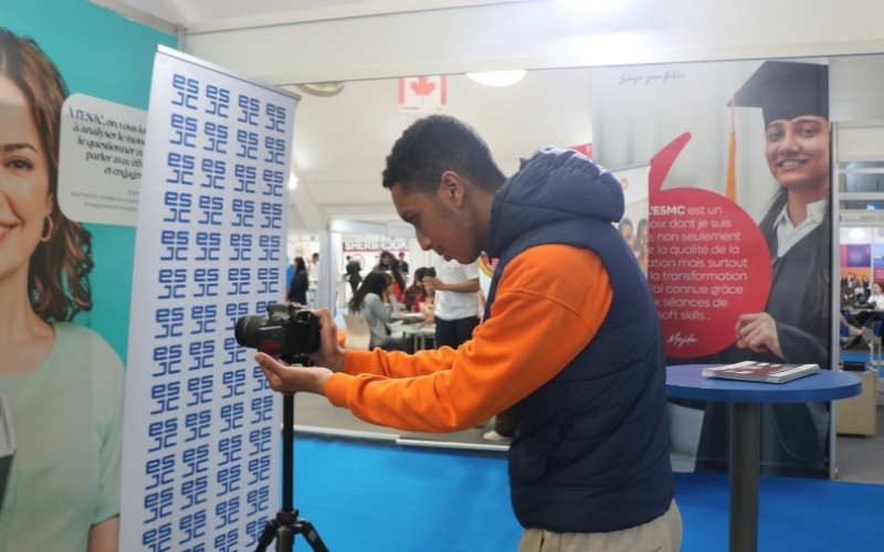 L’ESJC au cœur du Salon International de l’Étudiant de Casablanca : quatre jours d’engagement et de transmission