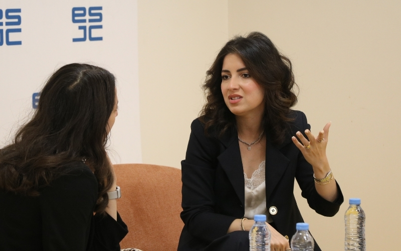 Photos site ESJC (9) Conférence inspirante à l’ESJC avec la journaliste et animatrice Ilham El Kidadi